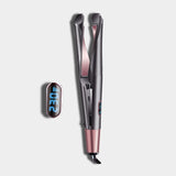 Profissional alisador de cabelo ptc estilo do cabelo ferro aquecimento rápido flat iron com tela lcd