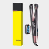 Profissional alisador de cabelo ptc estilo do cabelo ferro aquecimento rápido flat iron com tela lcd